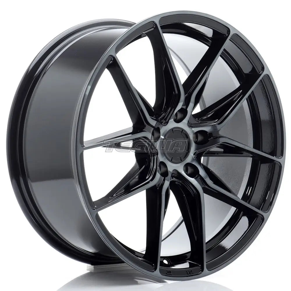 Japan Racing JR44 Alloy Wheel 18x8 ET42 5x112 Black Machined With Tinted Face