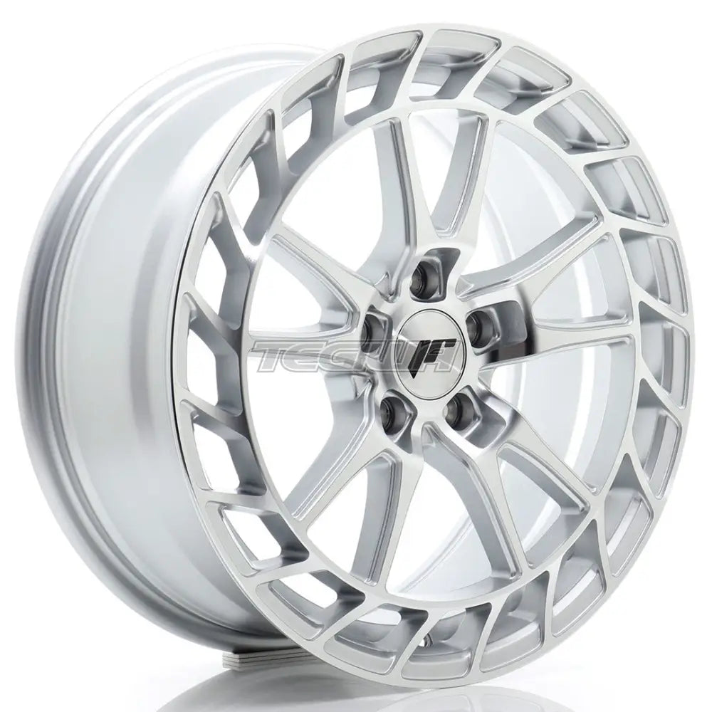 Japan Racing JR45 Alloy Wheel 18x8 ET45 5x112 Silver With Machined Face