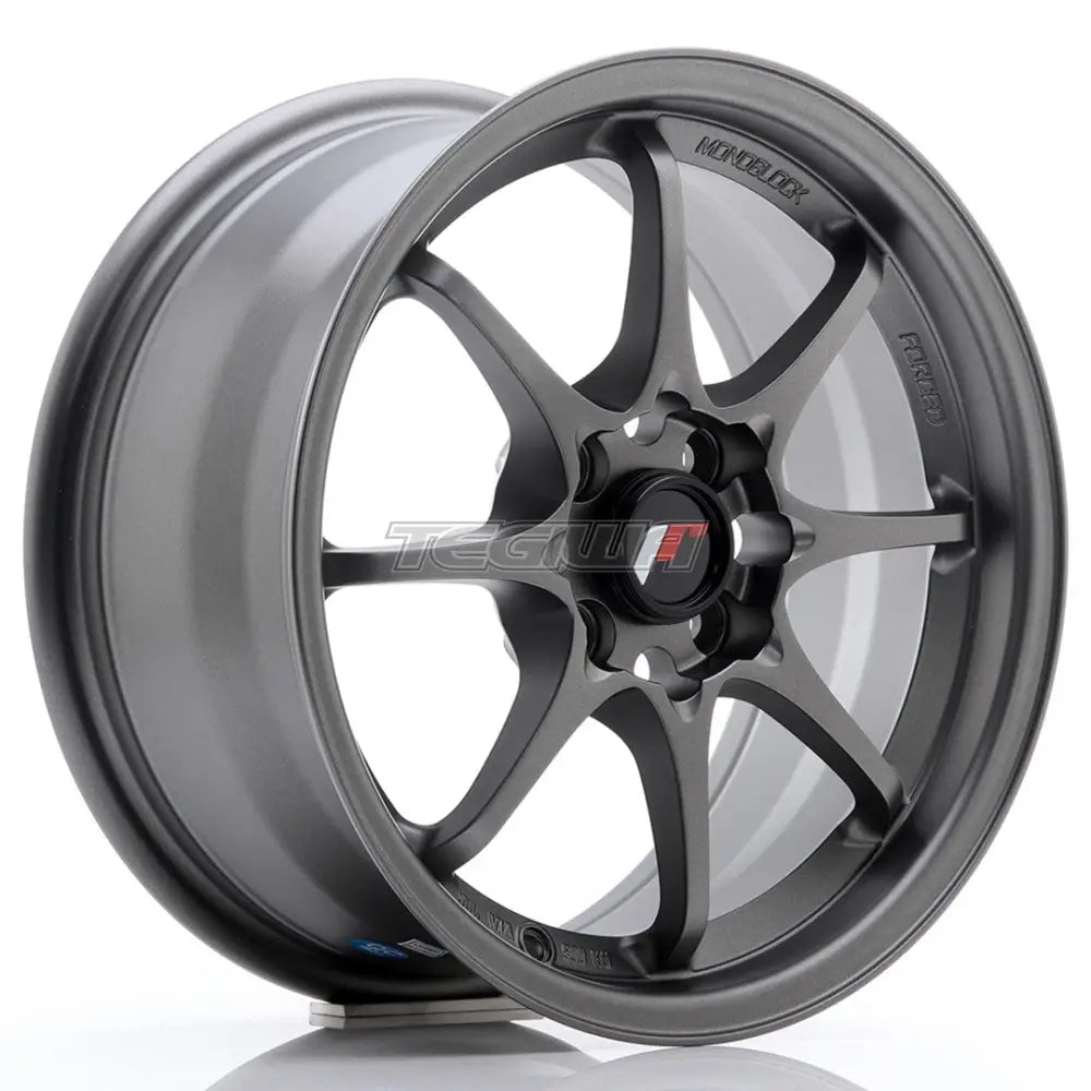 Japan Racing JR5 Alloy Wheel 15x7 ET35 4x100 Matt Gun Metal