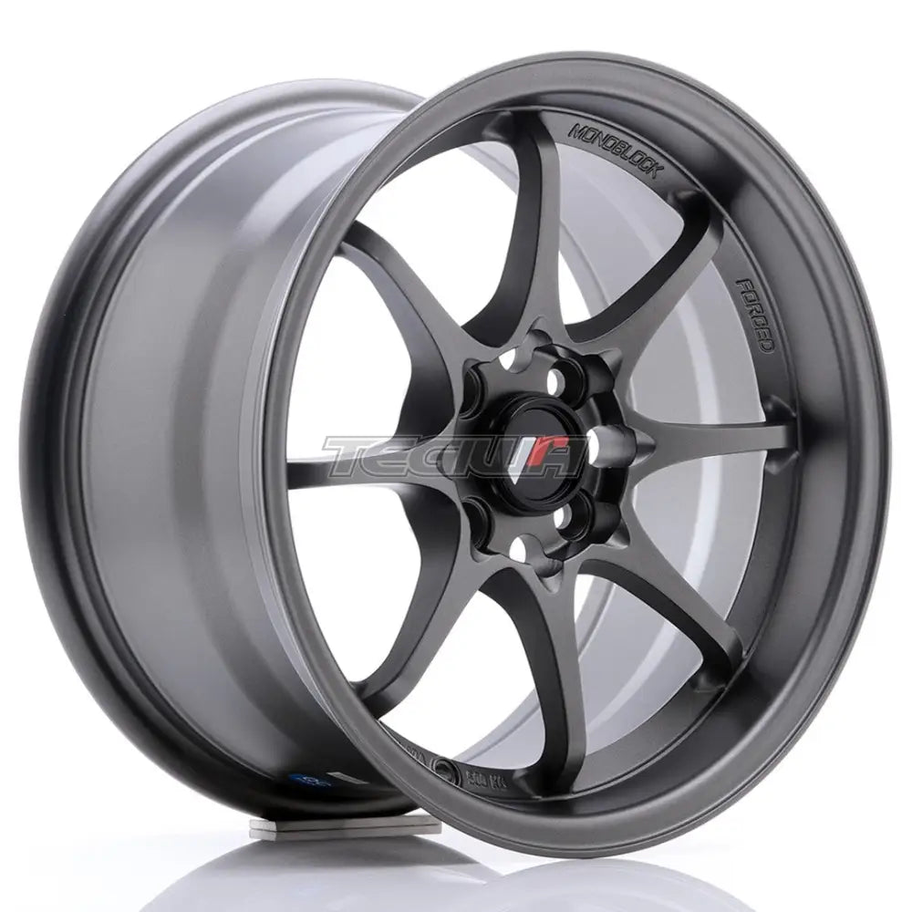 Japan Racing JR5 Alloy Wheel 15x8 ET28 4x100 Matt Gun Metal