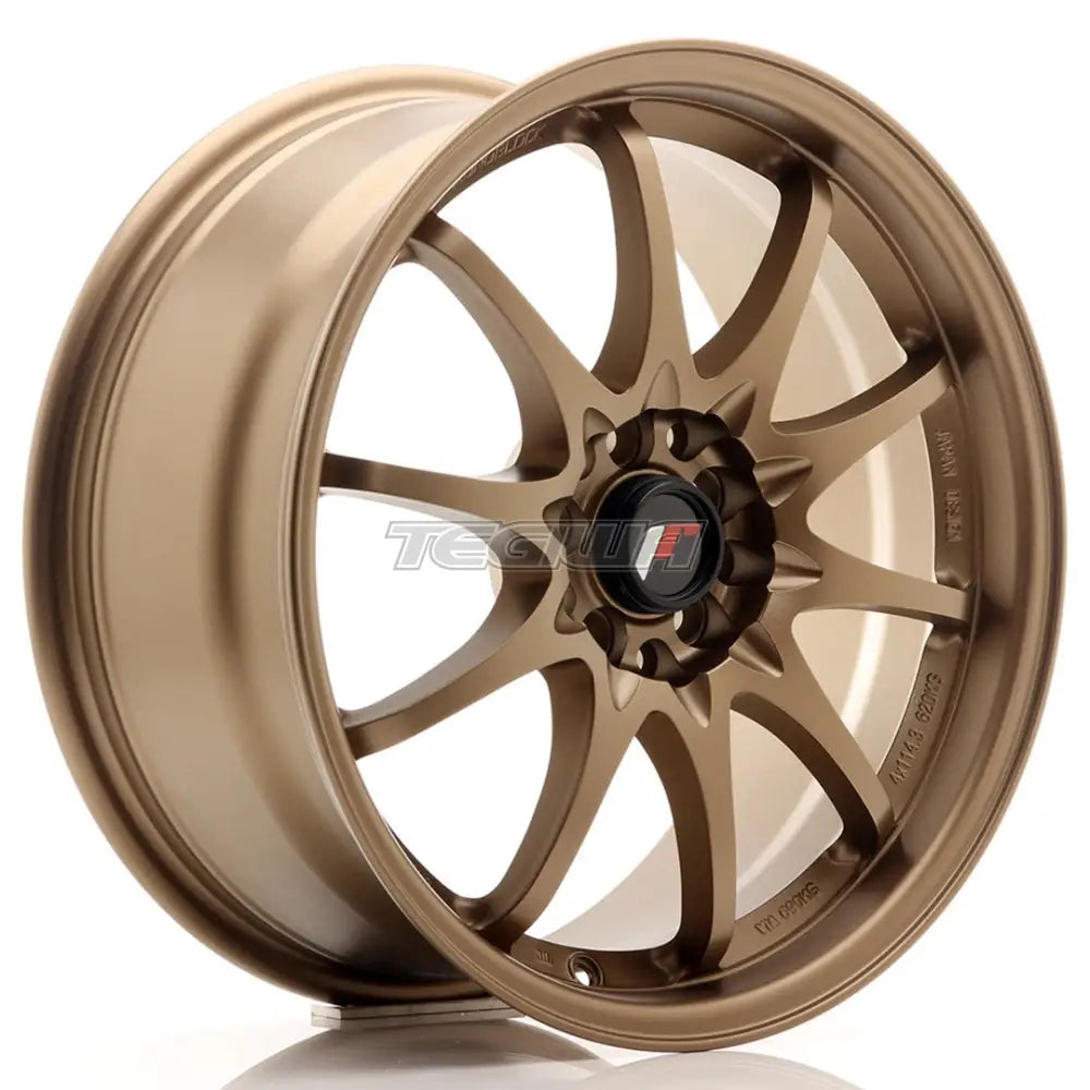 Japan Racing JR5 Alloy Wheel 17x7.5 ET35 4x100/114.3 Dark Anodized Bronze