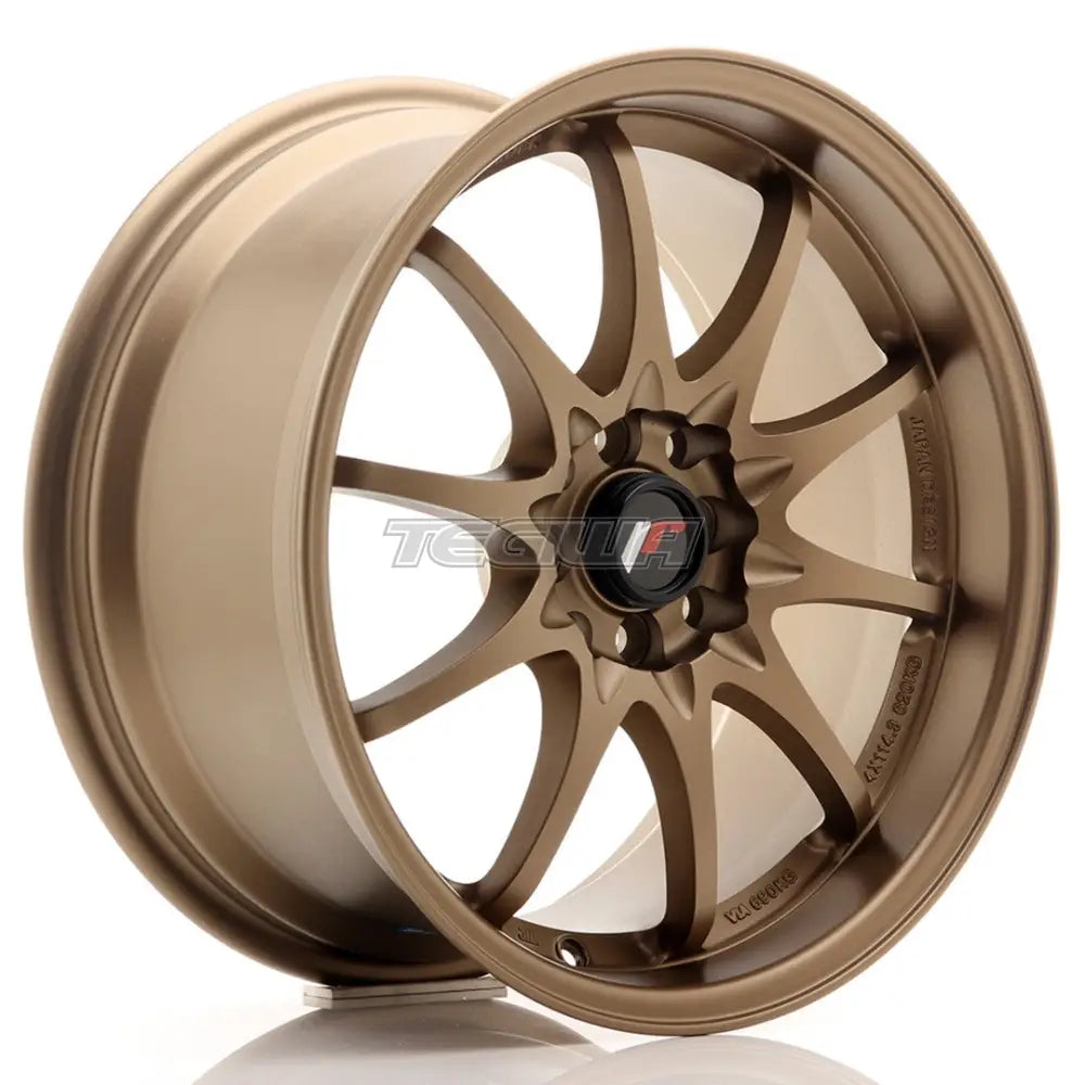 Japan Racing JR5 Alloy Wheel 17x8.5 ET35 4x100/114.3 Dark Anodized Bronze