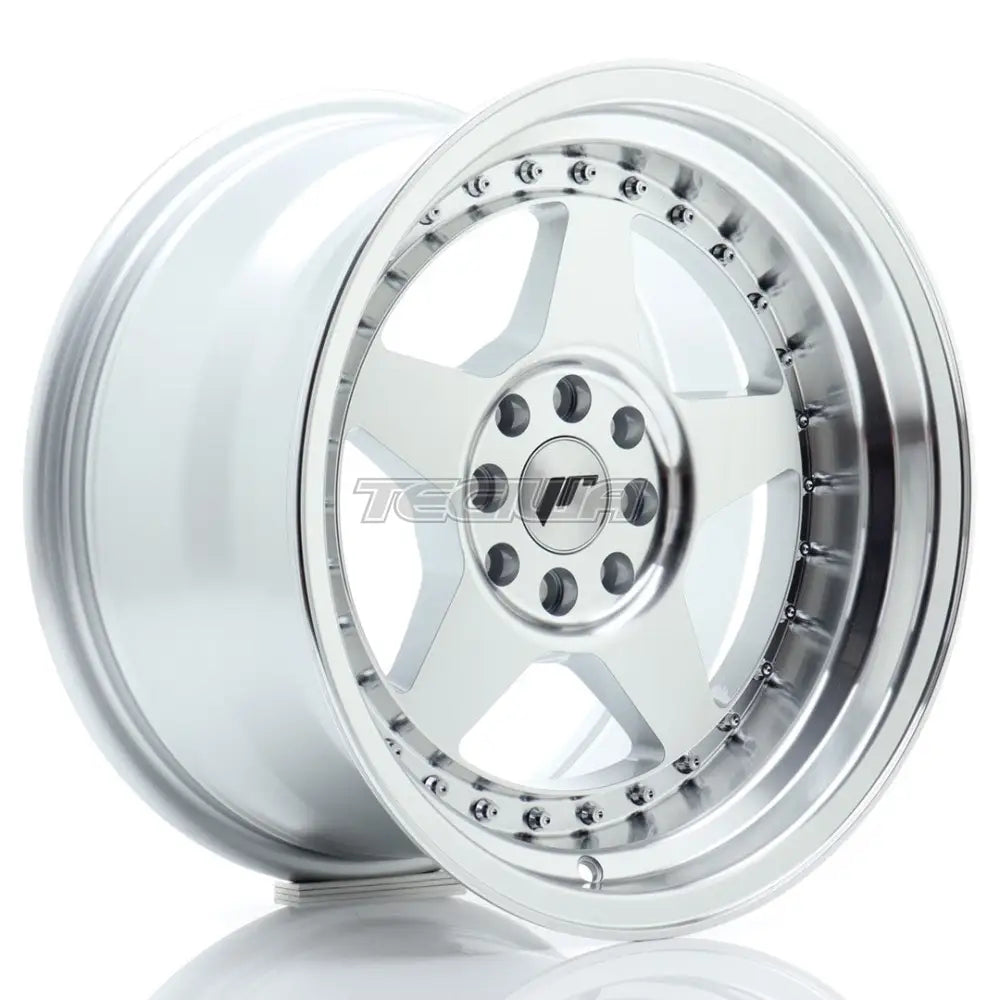 Japan Racing JR6 Alloy Wheel 16x9 ET20 4x100/108 Silver Machined Face
