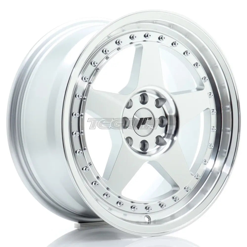 Japan Racing JR6 Alloy Wheel 17x8 ET35 5x114/120 Silver Machined Face