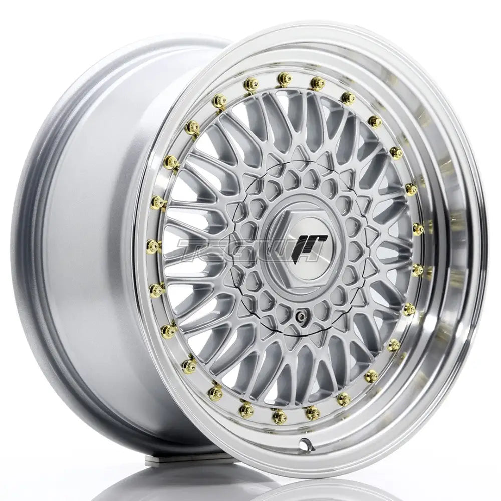 Japan Racing JR9 Alloy Wheel 16x7.5 ET25 4x100/108 Silver With Machined Lip