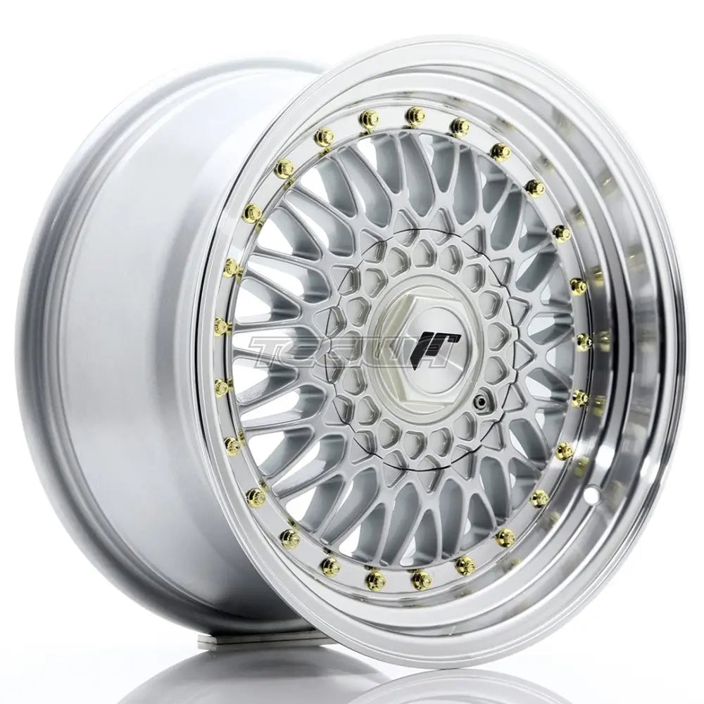 Japan Racing JR9 Alloy Wheel 16x8 ET25 4x100/108 Silver With Machined Lip