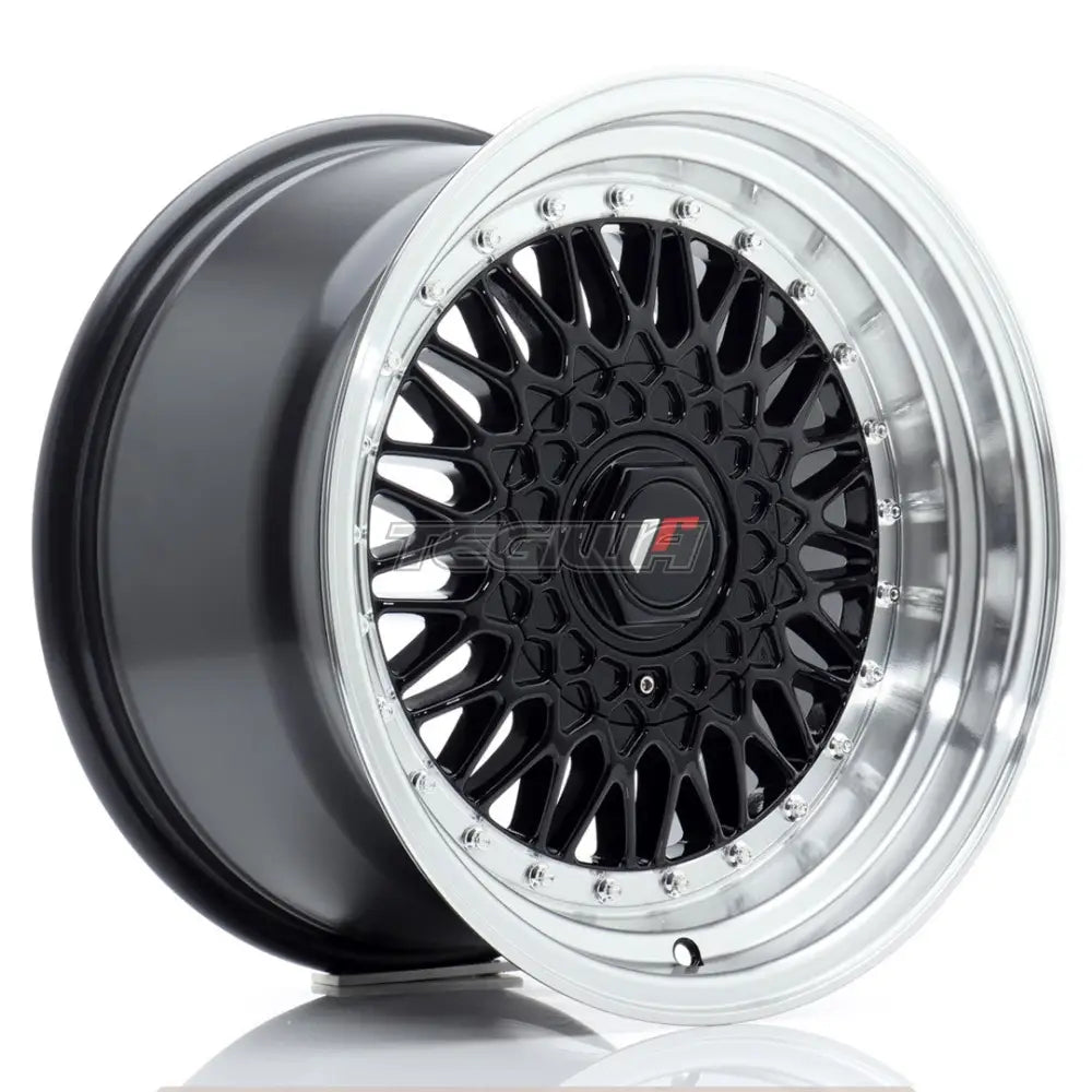 Japan Racing JR9 Alloy Wheel 16x9 ET20 4x100/108 Gloss Black With Machined Lip