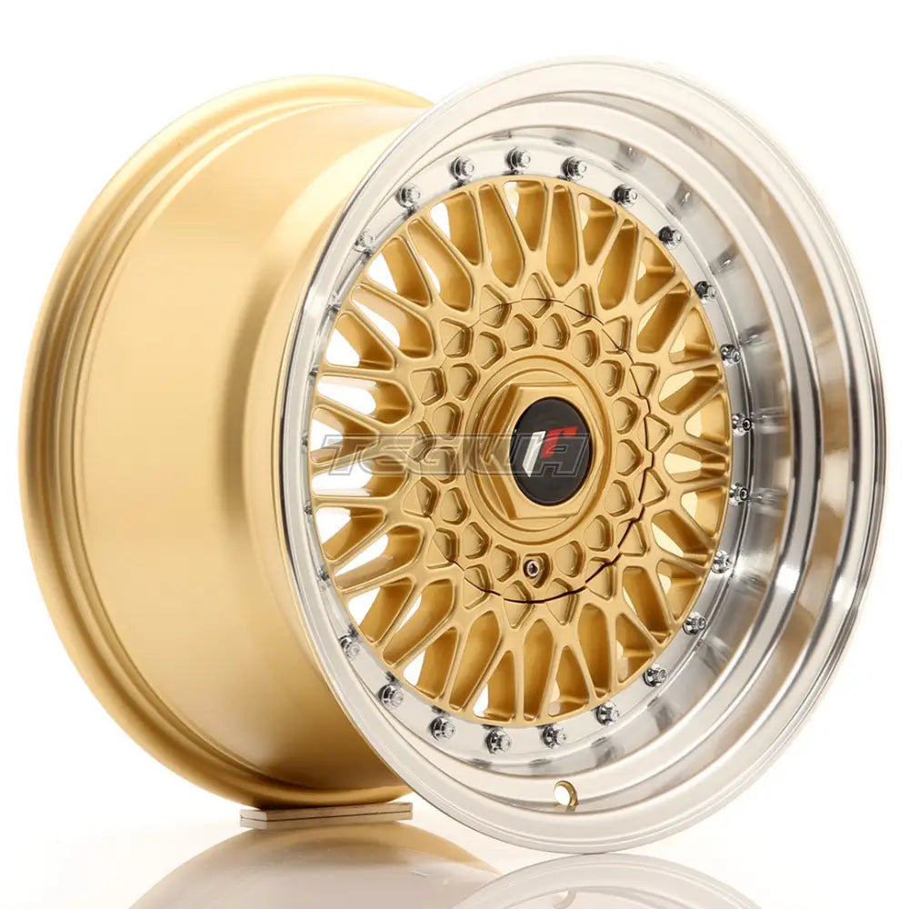Japan Racing JR9 Alloy Wheel 16x9 ET20 4x100/108 Gold With Machined Lip