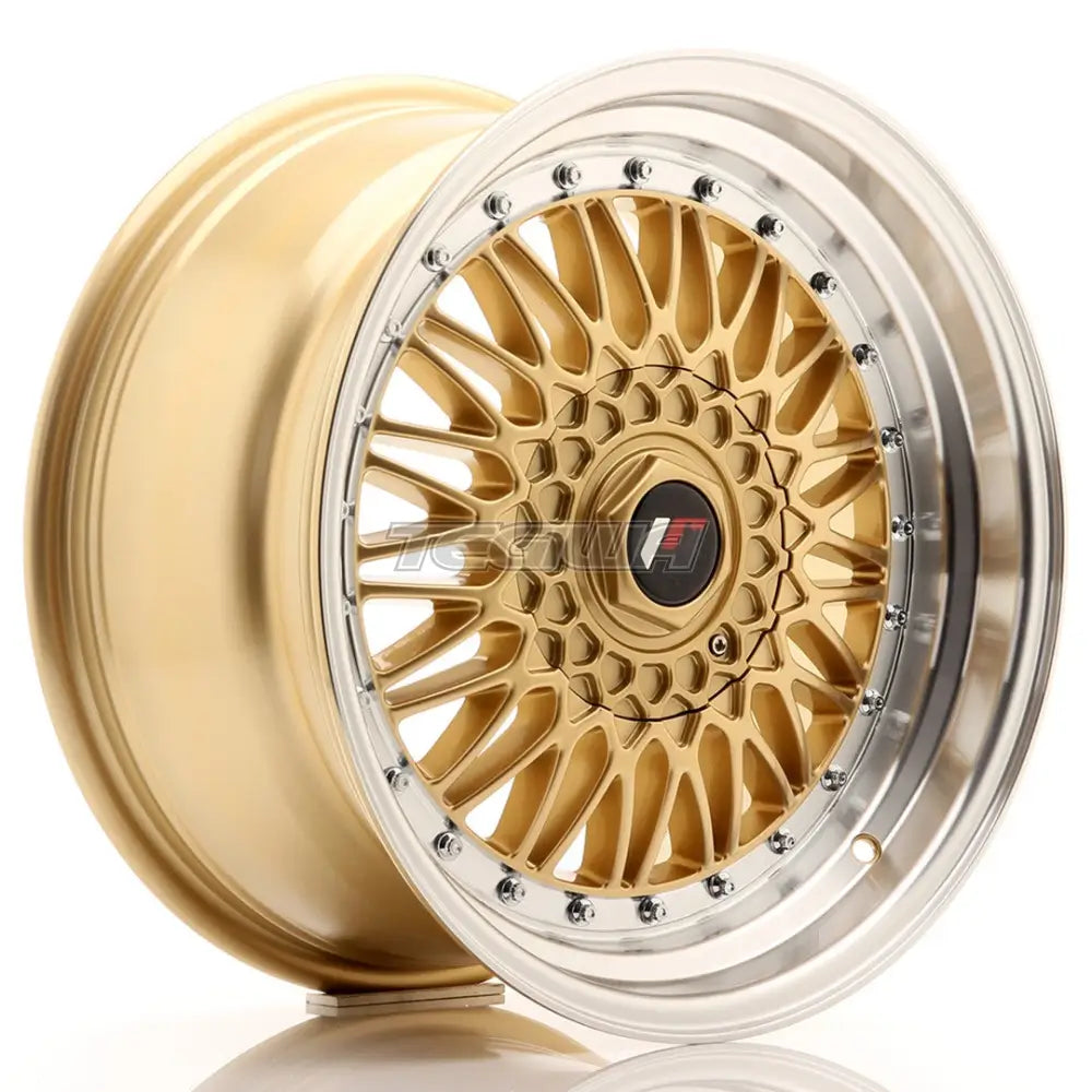 Japan Racing JR9 Alloy Wheel 17x8.5 ET20 4x100/108 Gold With Machined Lip