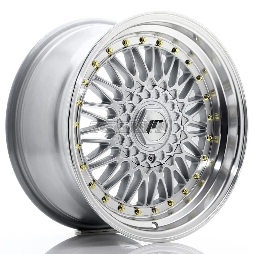 Japan Racing JR9 Alloy Wheel 17x8.5 ET20 4x100/114 Silver With Machined Lip