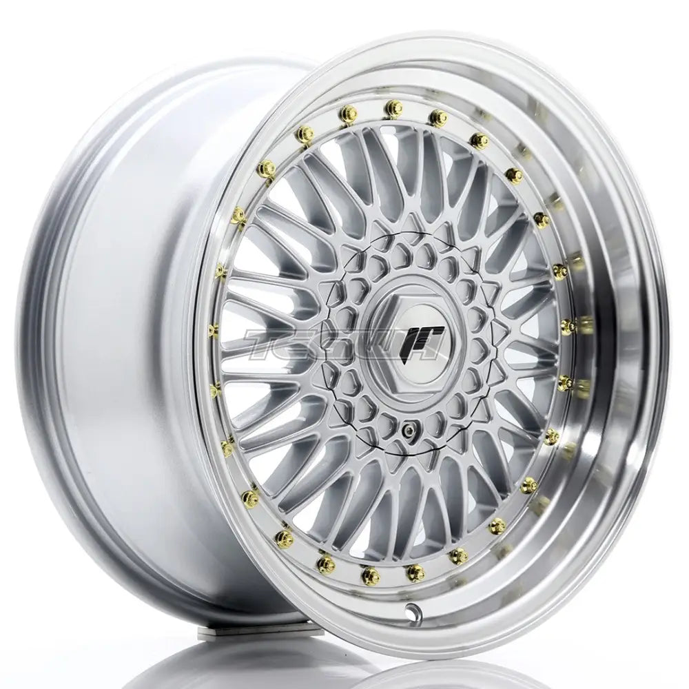 Japan Racing JR9 Alloy Wheel 17x8.5 ET35 5x108/112 Silver With Machined Lip