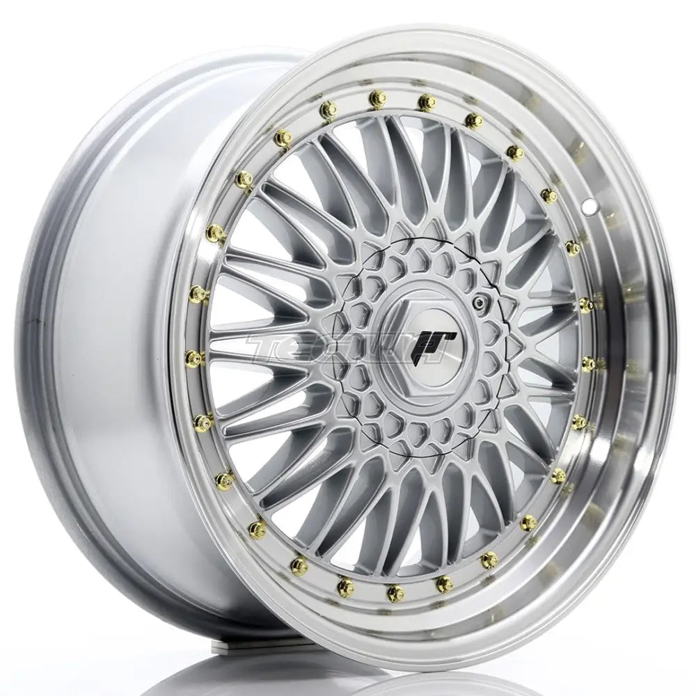 Japan Racing JR9 Alloy Wheel 18x8 ET40 5x112/114 Silver With Machined Lip