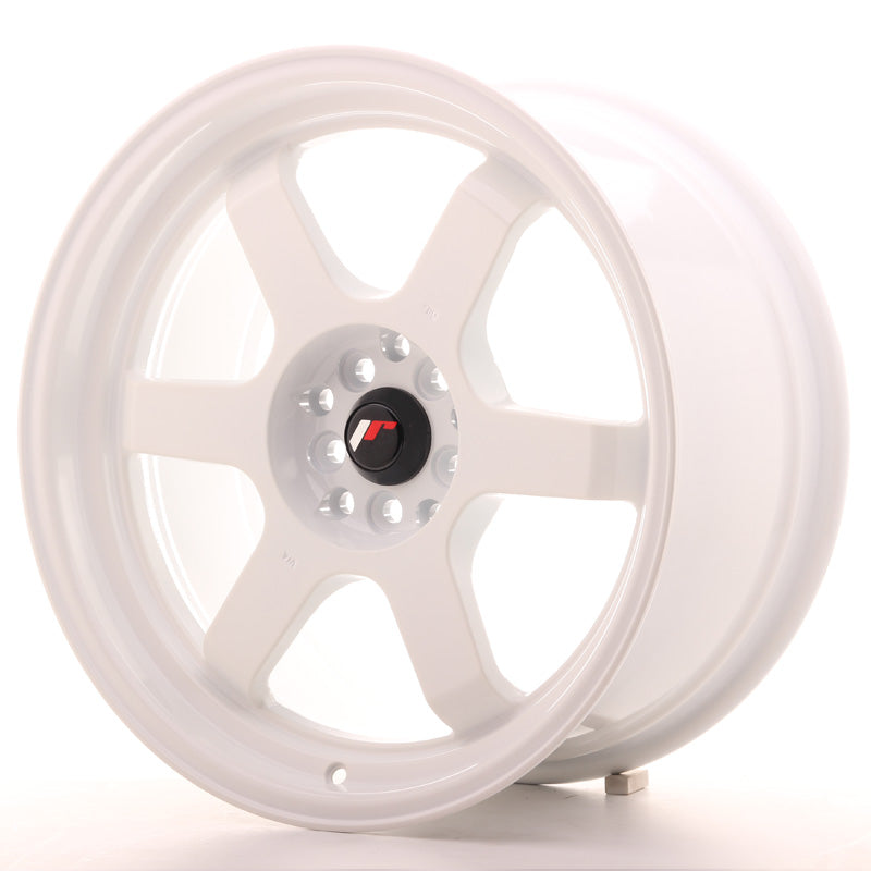 Japan Racing JR12 Alloy Wheel 18x9 ET25 5x114.3 5x120 White 74.1mm CB - CLEARANCE