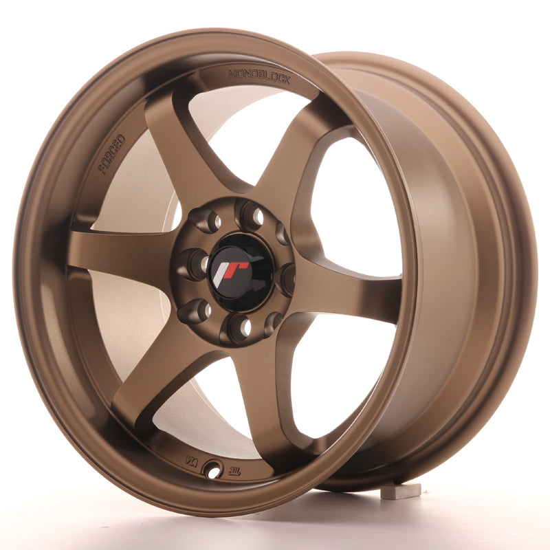 Japan Racing JR3 Alloy Wheel 15x8 - 4x100 / 4x114.3 - ET25 - Anodised Bronze - CLEARANCE