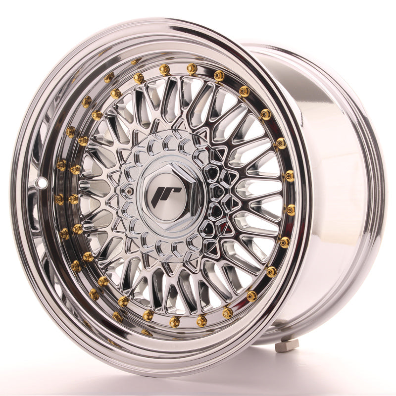 Japan Racing JR9 Alloy Wheel 16x9 ET20 4x100 4x108 Chrome 74.1mm CB - CLEARANCE