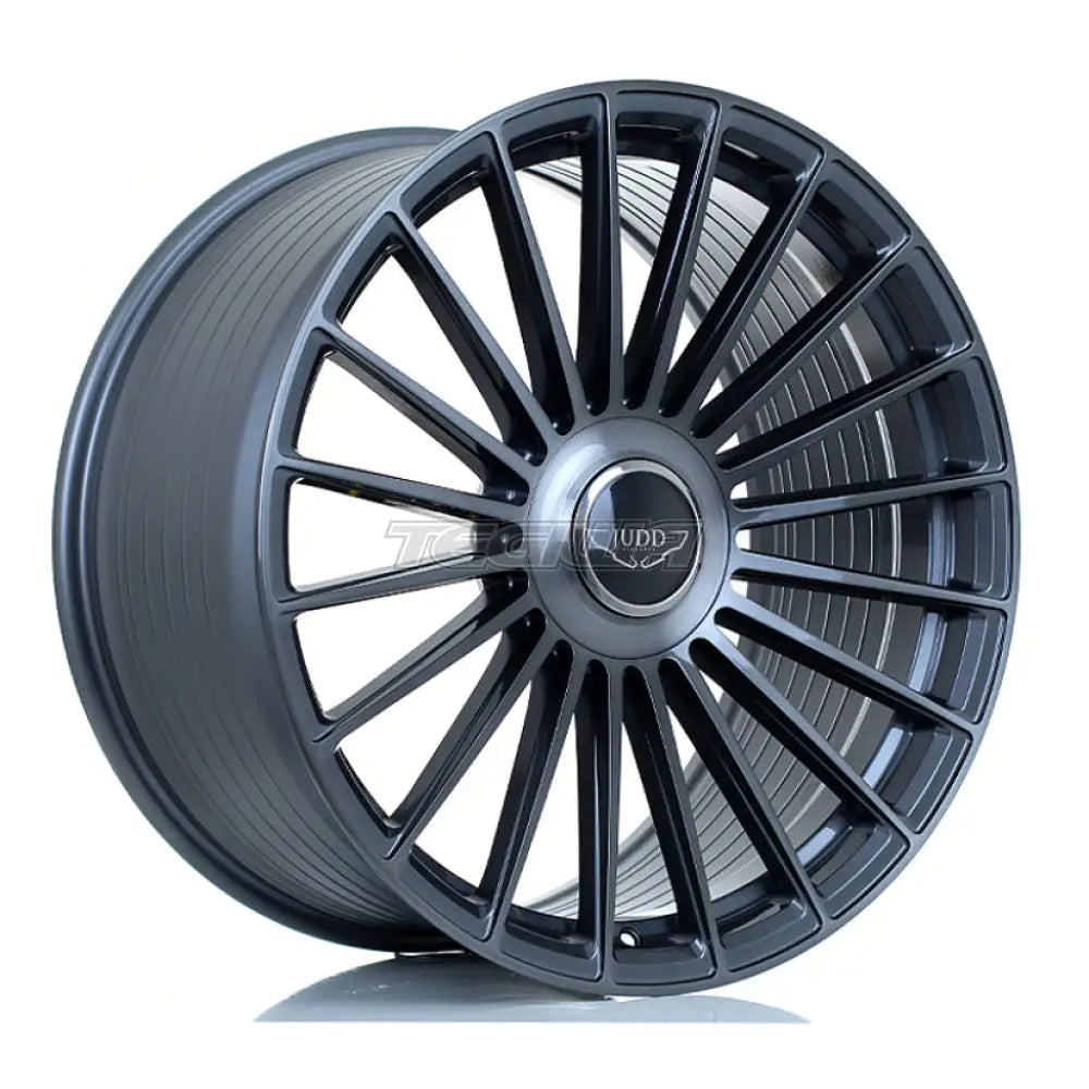 JUDD JSF8 Alloy Wheel 22x11 ET32 TO 50 5x112 Titanium Brushed 72.6mm CB
