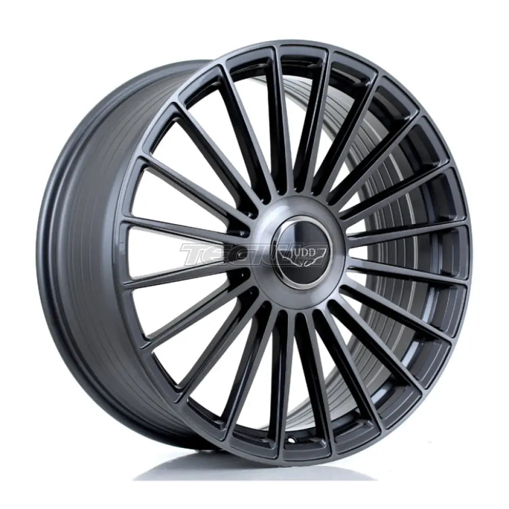 JUDD JSF8 Alloy Wheel 22x9 ET30 TO 45 5x100 Titanium Brushed 72.6mm CB
