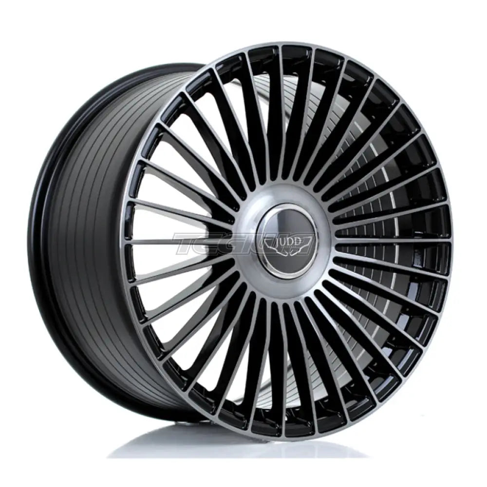 JUDD JSF9 Alloy Wheel 20x10.5 ET15 TO 50 5x114 Gloss Black Titanium Brushed 72.6mm CB
