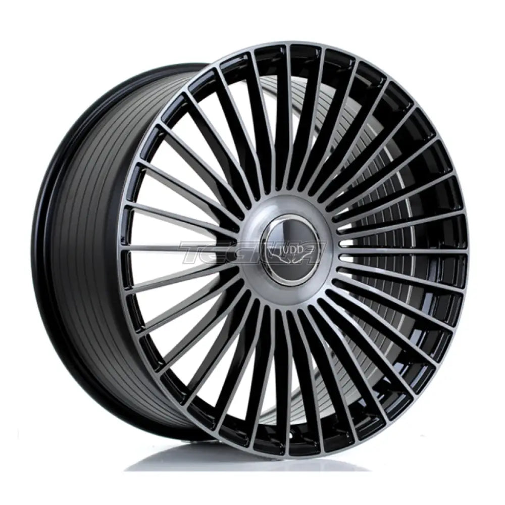 JUDD JSF9 Alloy Wheel 22x10.5 ET25 TO 45 5x120 Gloss Black Titanium Brushed 74.1mm CB