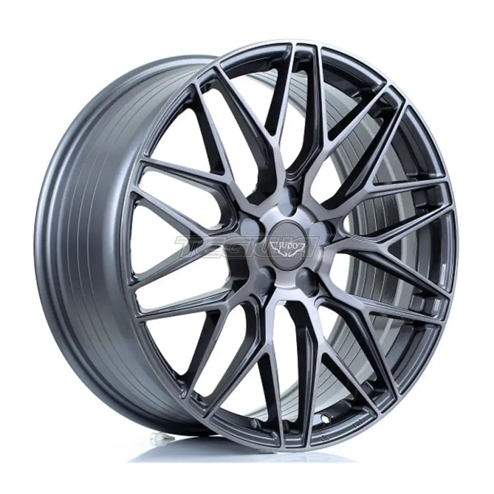 JUDD Model One Alloy Wheel 20x8.5 ET25 TO 45 5x105 Titanium Brushed 72.6mm CB
