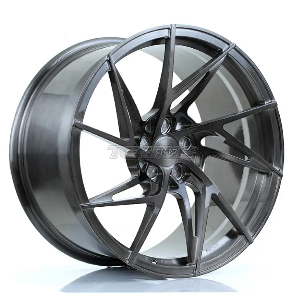 JUDD Model Two Forged Alloy Wheel 20x11 ET20 TO 45 5x112 Hand Brushed Titanium 72.6mm CB