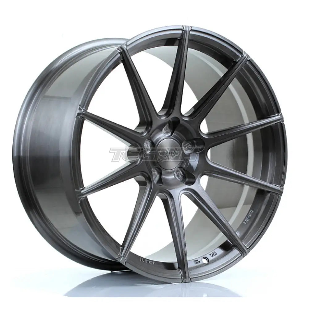 JUDD T311R Forged Alloy Wheel 20x10.5 ET45 5x120 Hand Brushed Titanium 72.6mm CB