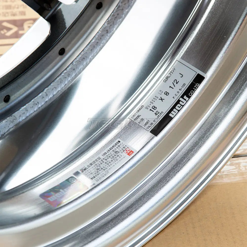 Maverick 905S 2-Piece Alloy Wheel 18x8.5 ET42 5x100 Gunmetal Polished