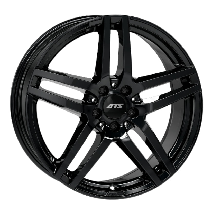 ATS Mizar Alloy Wheel 19x8 ET43 5x112 Diamond Black 66.5mm CB