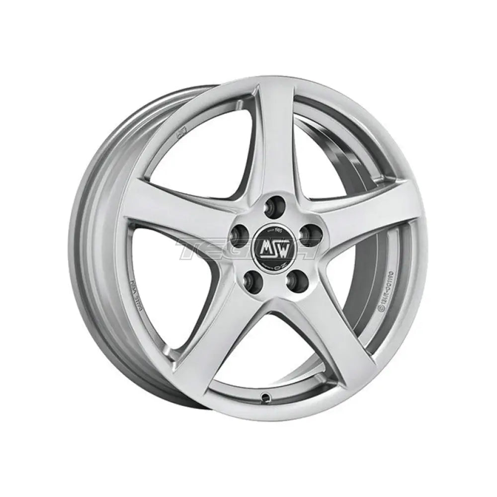 MSW All Season 78 Alloy Wheel 17x6.5 ET49 5x112 Full Silver 66.6mm CB