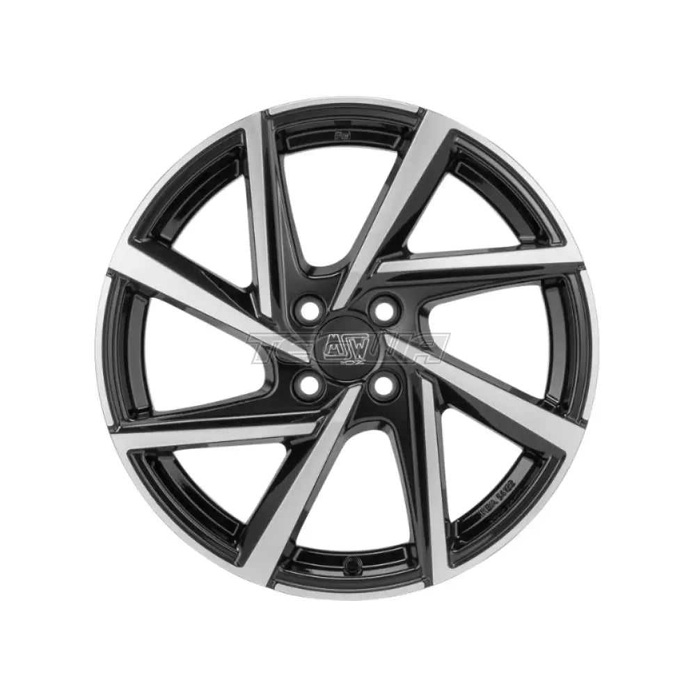 MSW All Season 80-4 Alloy Wheel 17x7 ET32 4x108 Gloss Black Full Polished 65.1mm CB