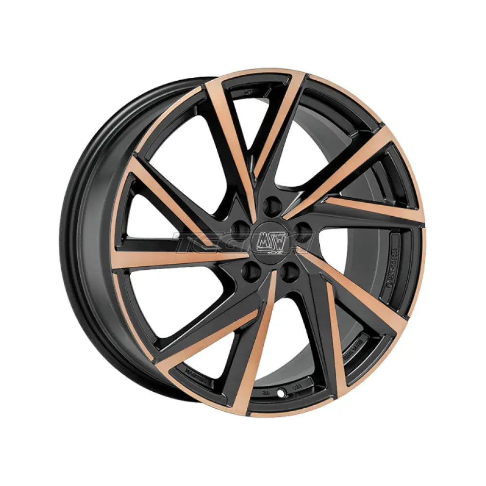 MSW All Season 80-5 Alloy Wheel 18x8 ET40 5x112 Matt Black Copper Fp 57.1mm CB