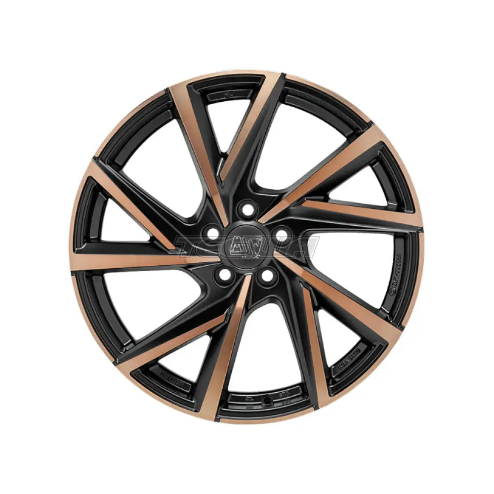 MSW All Season 80-5 Alloy Wheel 18x8 ET40 5x112 Matt Black Copper Fp 57.1mm CB