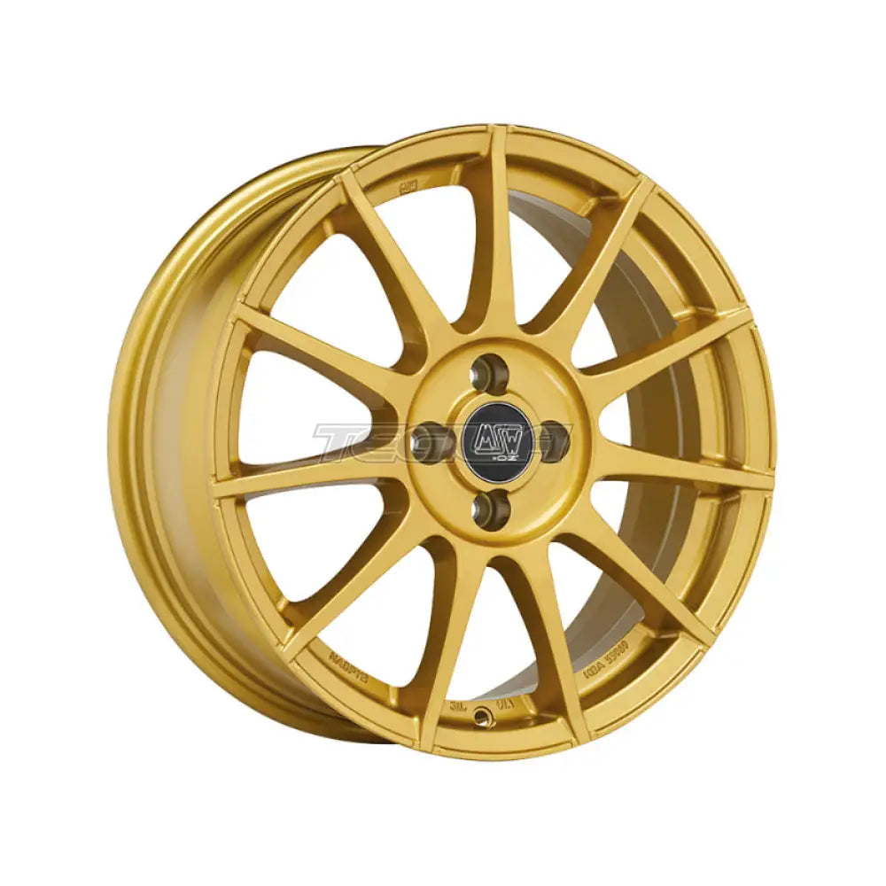 MSW All Season 85 Alloy Wheel 17x7 ET30 4x98 Gold 58.1mm CB