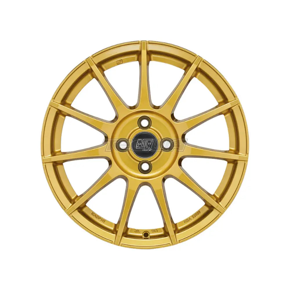MSW All Season 85 Alloy Wheel 17x7 ET35 4x98 Gold 58.1mm CB