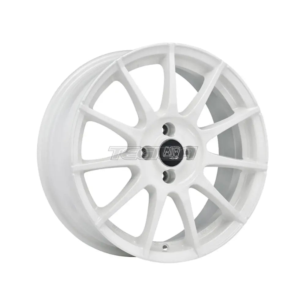 MSW All Season 85 Alloy Wheel 17x7 ET35 4x98 White 58.1mm CB