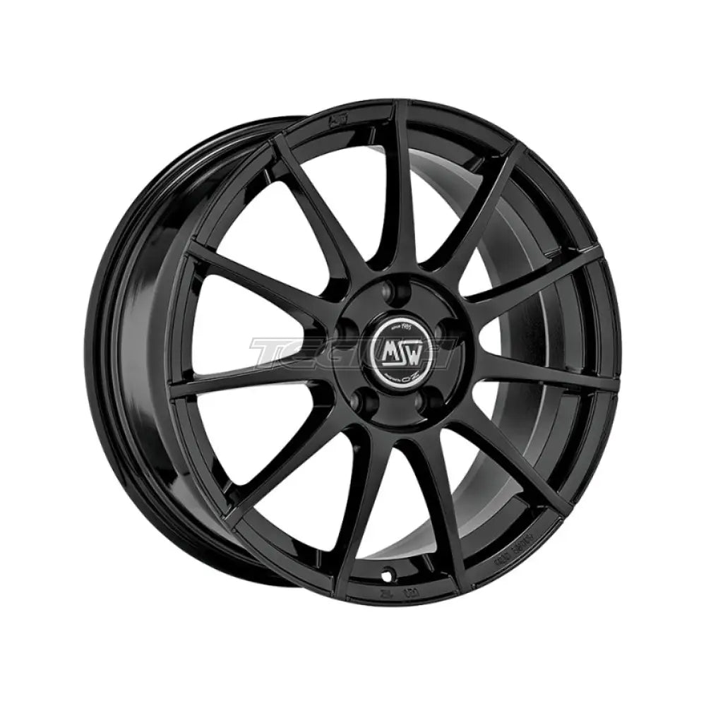 MSW All Season 85 Alloy Wheel 18x8 ET48 5x112 Gloss Black 57.1mm CB
