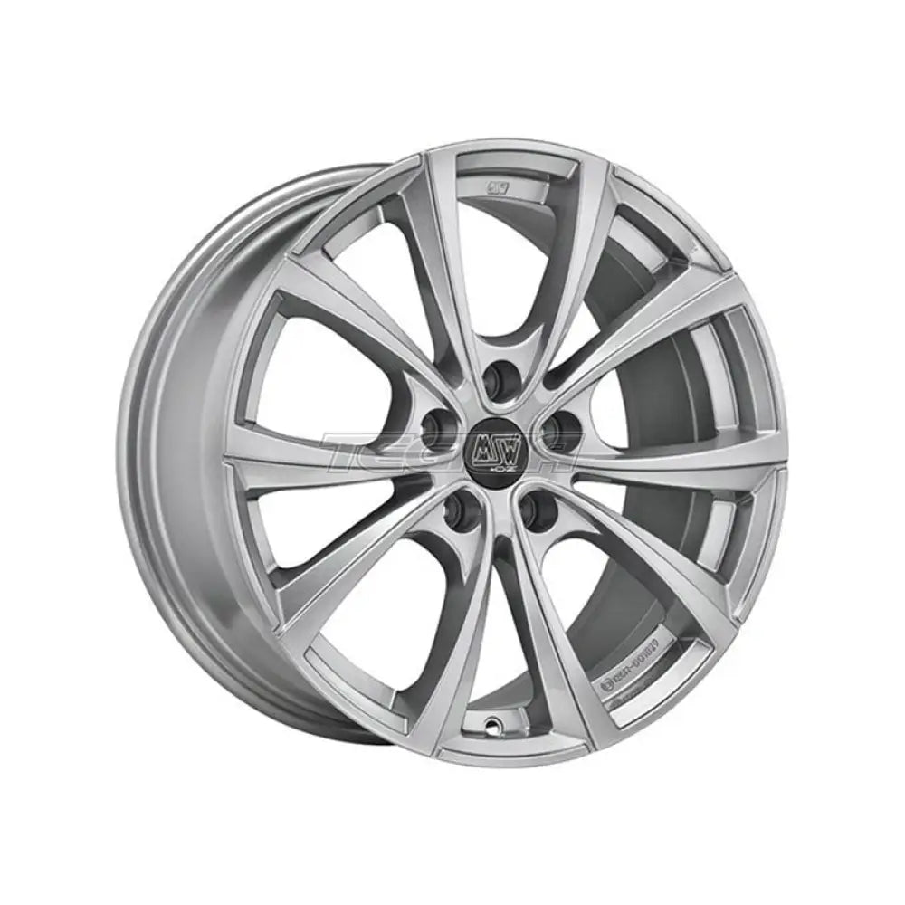 MSW Avantgarde 27T Alloy Wheel 19x8.5 ET35 5x114.3 Full Silver 64.12mm CB