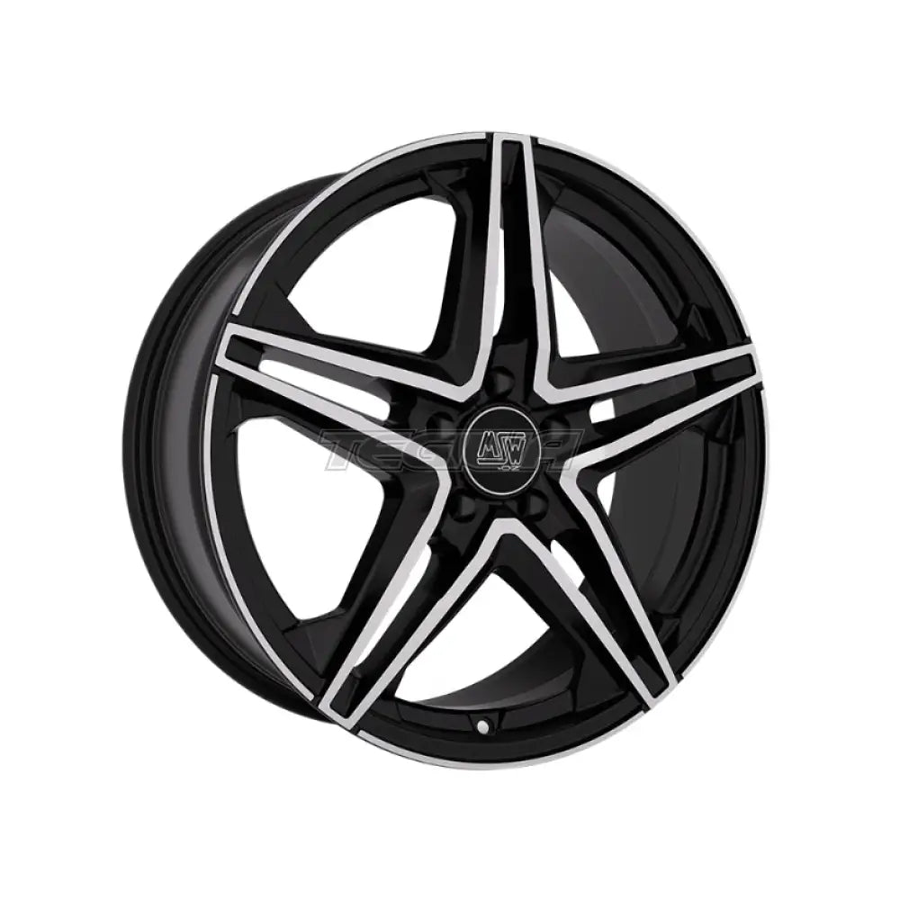 MSW Avantgarde 31 Alloy Wheel 18x8 ET40 5x112 Gloss Black Full Polished 73mm CB