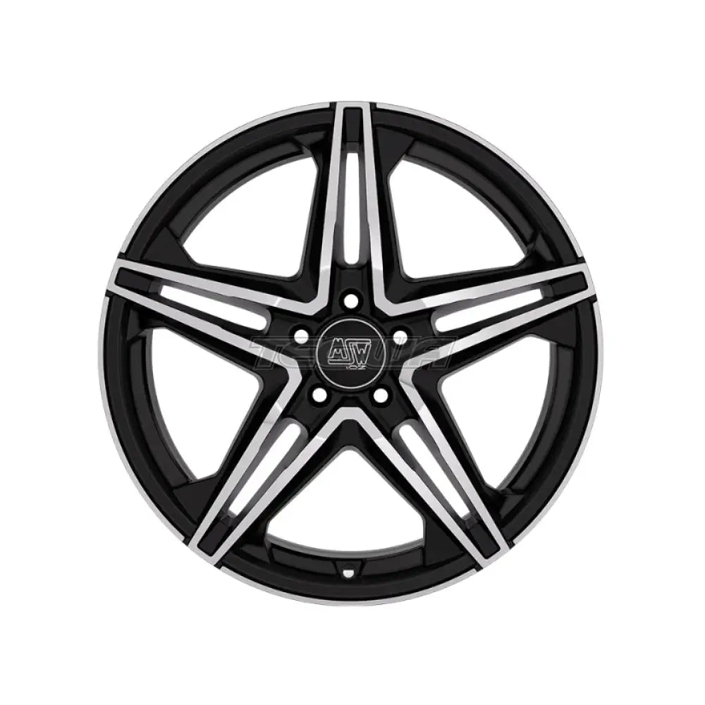 MSW Avantgarde 31 Alloy Wheel 19x7.5 ET32 5x112 Gloss Black Full Polished 73mm CB