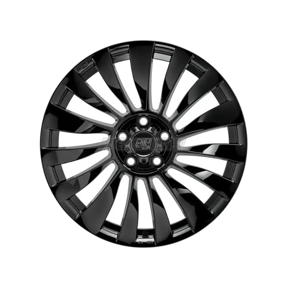 MSW Avantgarde 37T Alloy Wheel 19x8.5 ET35 5x114.3 Gloss Black 64.12mm CB