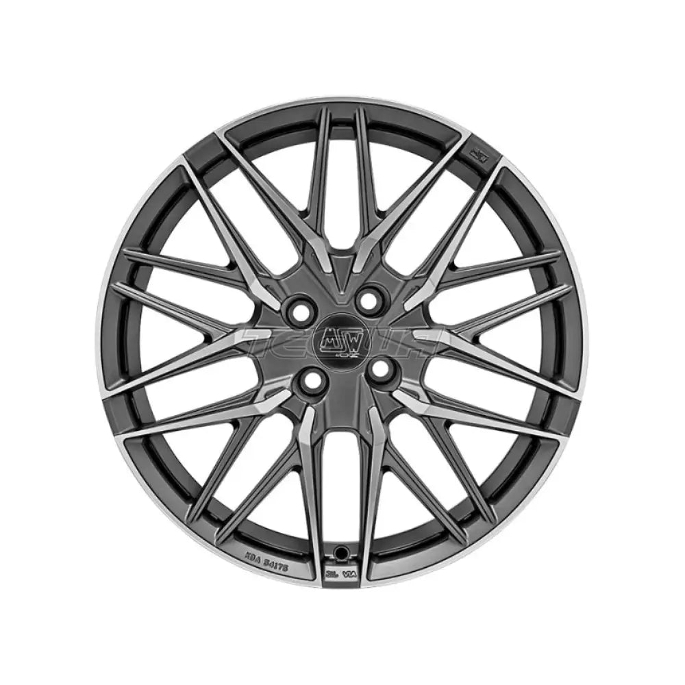 MSW Avantgarde 50-4 Alloy Wheel 17x7 ET42 4x100 Matt Gunmetal Full Polished 63.4mm CB