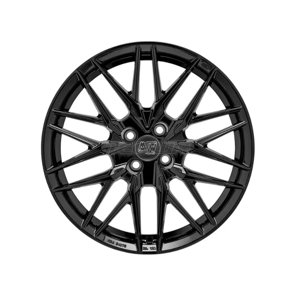 MSW Avantgarde 50-4 Alloy Wheel 17x7 ET47 4x108 Gloss Black 63.4mm CB