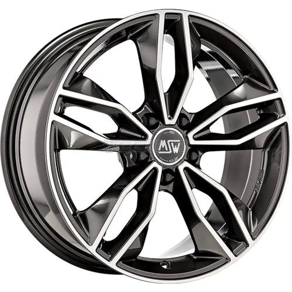 MSW Avantgarde 71 Alloy Wheel 18x8 ET45 5x108 Gloss Dark Grey Full Polished 63.34mm CB - CLEARANCE