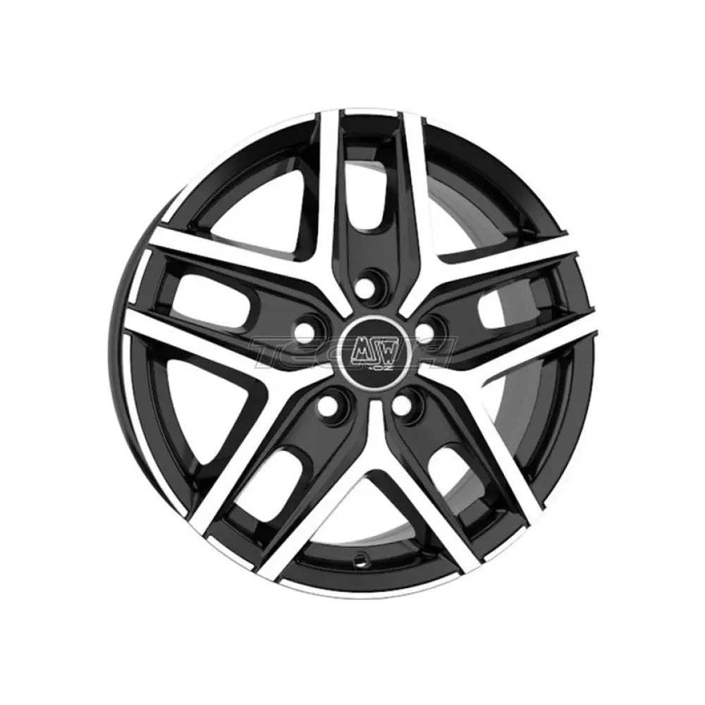 MSW Off-Road & Van 40 Van Alloy Wheel 16x6.5 ET55 5x130 Gloss Black Full Polished 89.1mm CB