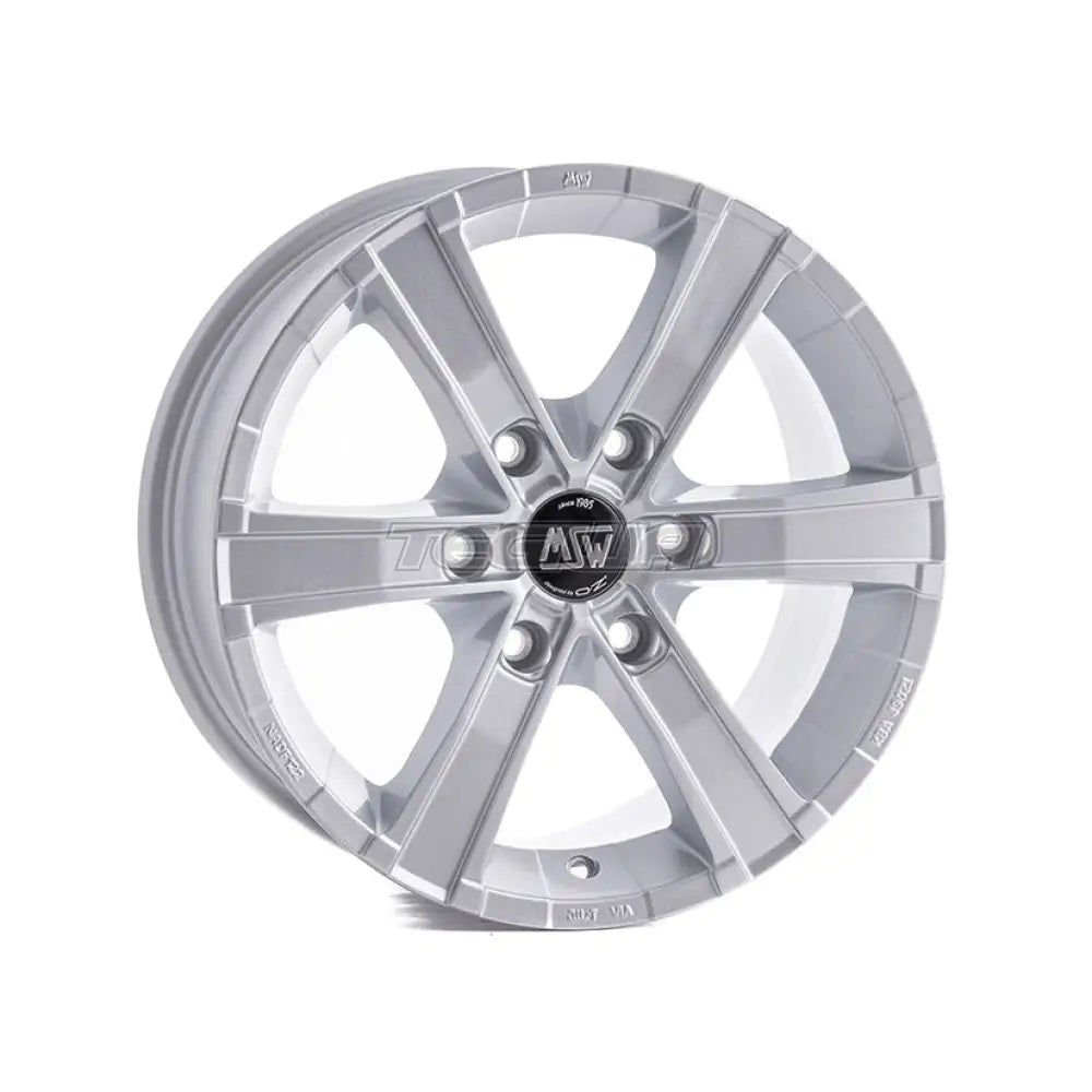 MSW Off-Road & Van Sahara 6 MSW Alloy Wheel 18x8 ET30 6x114.3 Full Silver 66.1mm CB