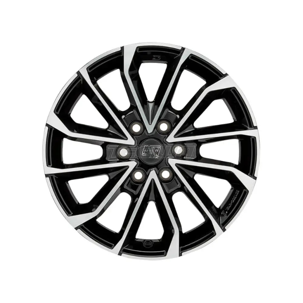 MSW Urban Cross 42 Van Alloy Wheel 17x6.5 ET50 6x120 Gloss Black Full Polished 74.6mm CB