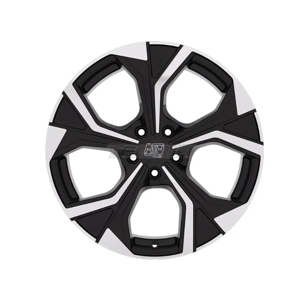 MSW Urban Cross 43 Alloy Wheel 18x7.5 ET42 5x112 Gloss Black Full Polished 57.1mm CB