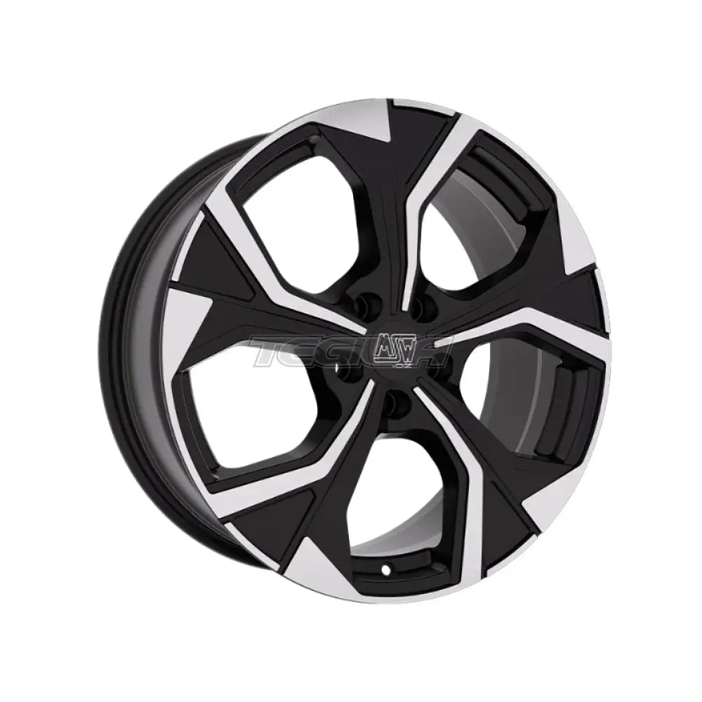 MSW Urban Cross 43 Alloy Wheel 20x8.5 ET35 5x112 Gloss Black Full Polished 73mm CB