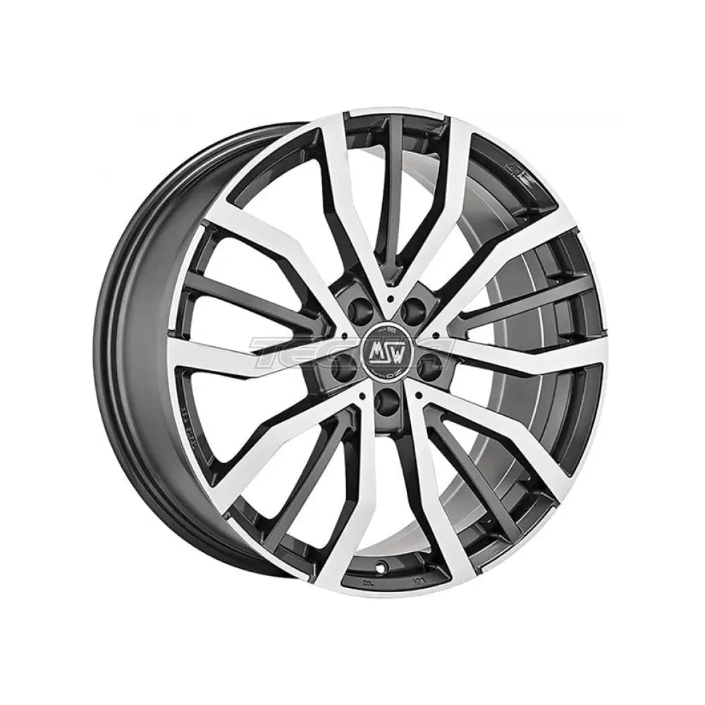 MSW Urban Cross 49 Alloy Wheel 20x8.5 ET38 5x114.3 Gloss Gunmetal Full Polished 73mm CB