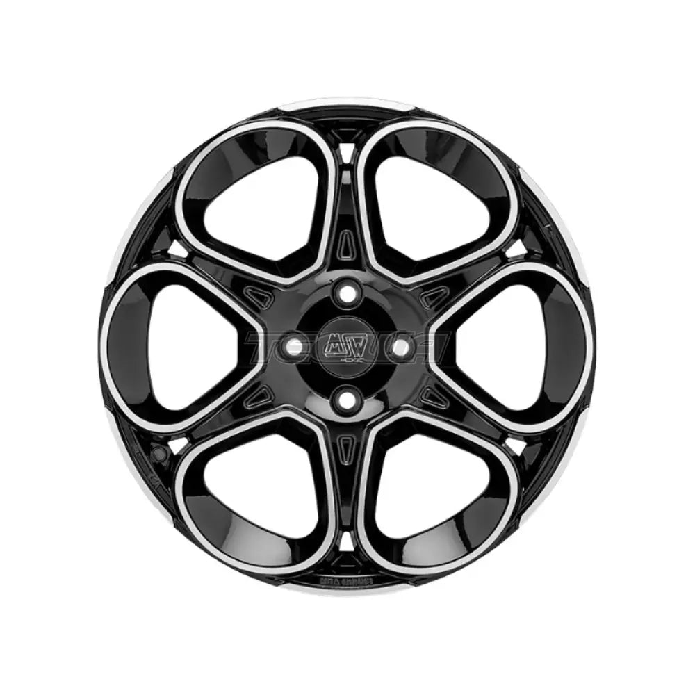 MSW Urban Cross 83 Alloy Wheel 18x7.5 ET36 5x110 Gloss Black Full Polished 65.1mm CB